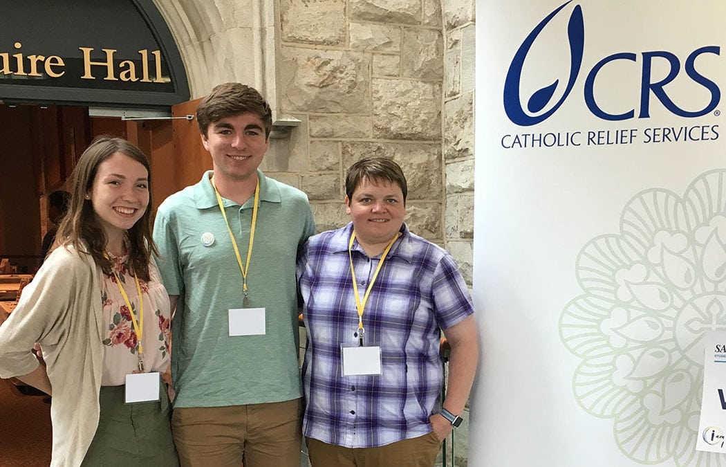 Saint Mary’s works with CRS at Baltimore summit