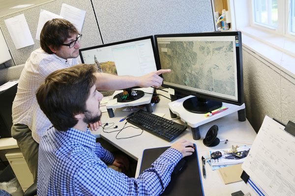 GeoSpatial Services staff and students to inventory Minnesota wetlands