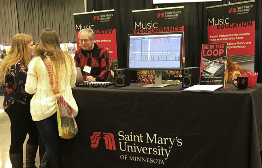 Saint Mary’s Music Industry program participates in STEAM Summit