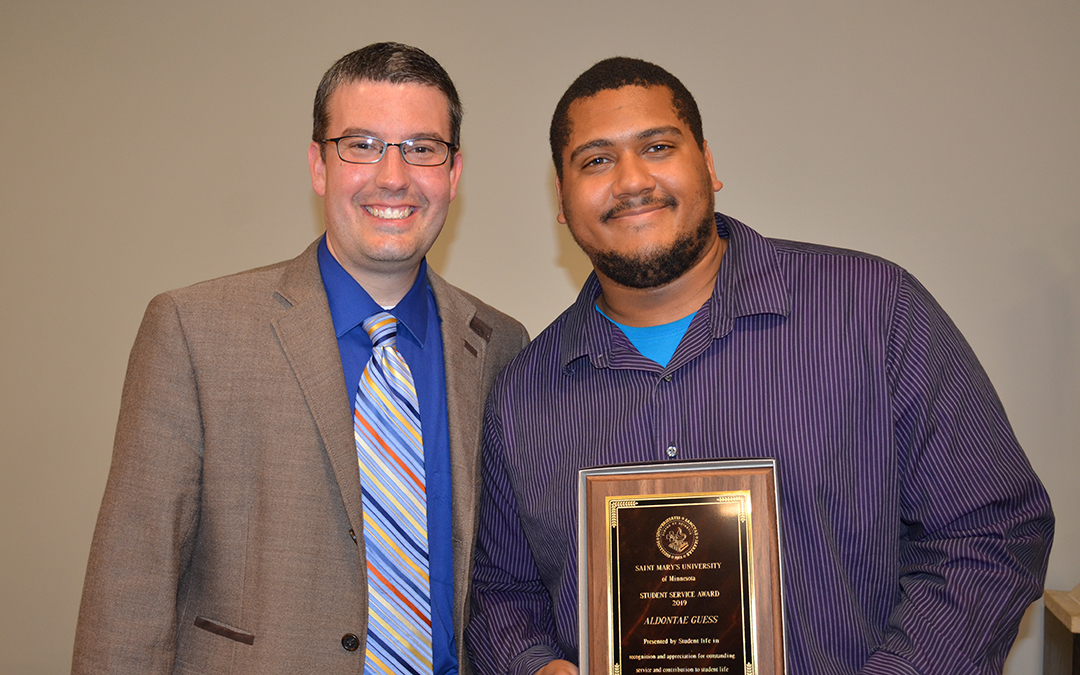 Saint Mary’s presents Student Life awards to students, faculty, staff