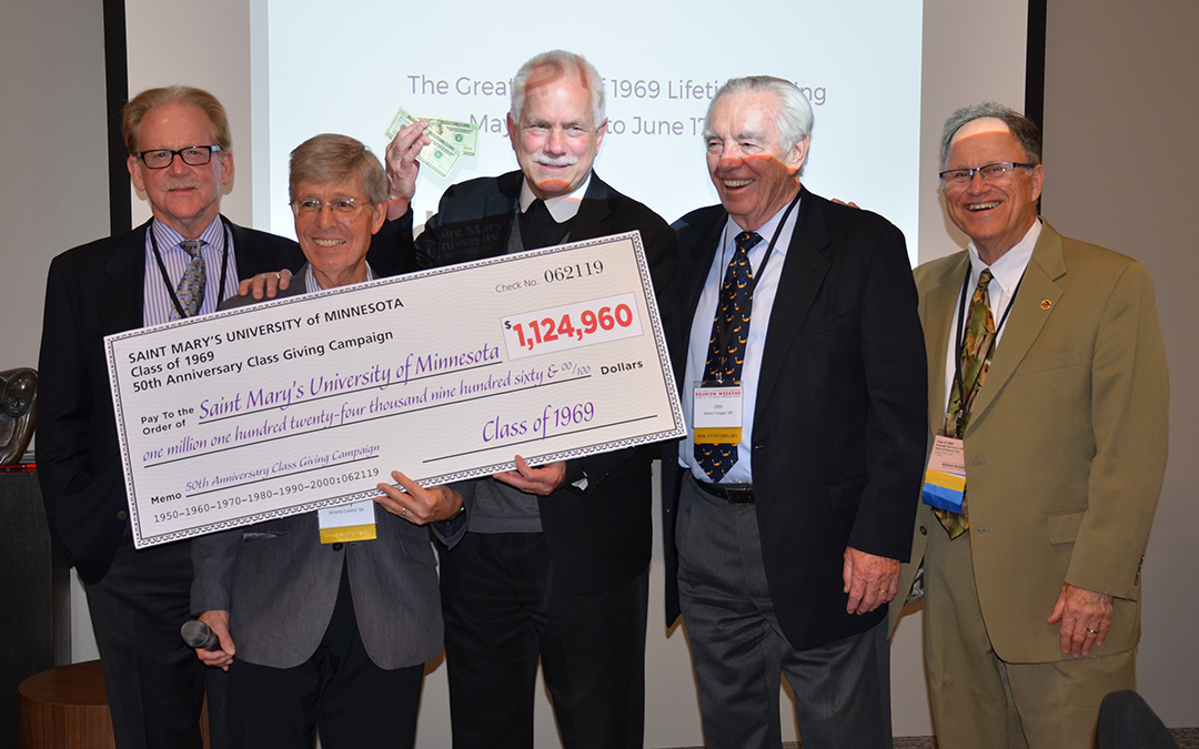 Alumni honored, 450 welcomed home to Saint Mary’s Reunion Weekend