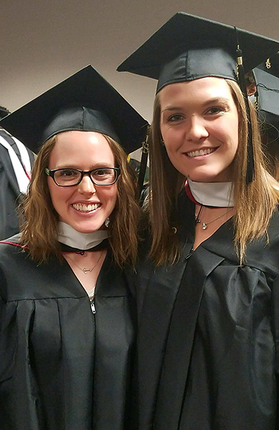Blair Honsey Kendra Van Rossum psychology doctoral program