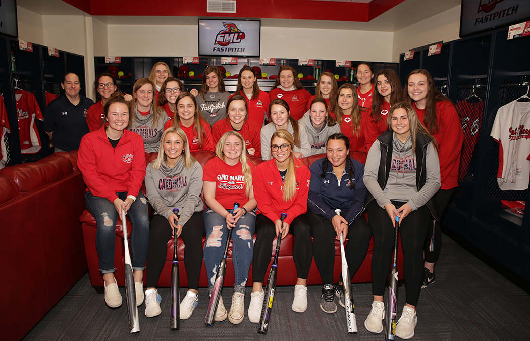 Saint Mary’s completes new women’s softball locker room facility