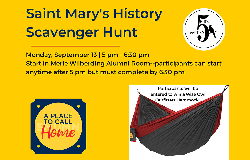 Join the all-campus History Scavenger Hunt